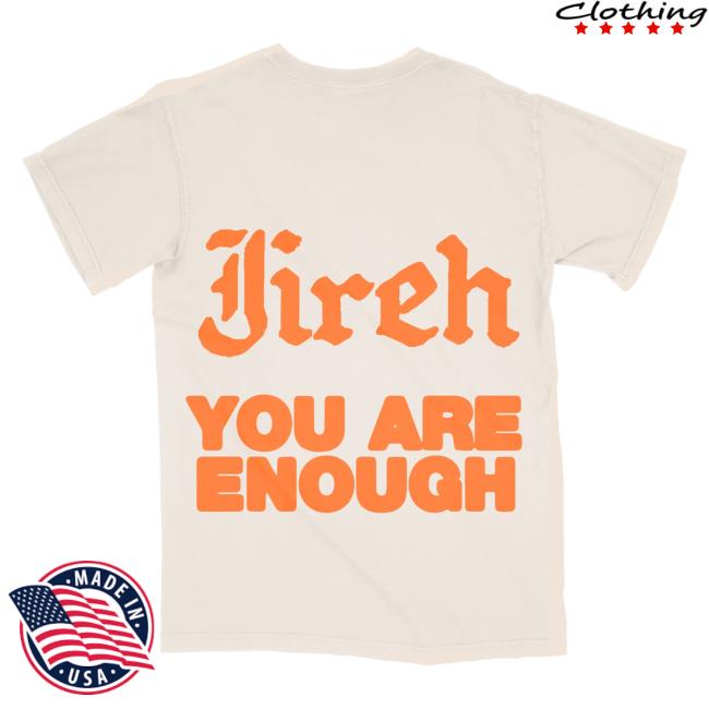 Official Elevation Worship Apparel Merch Shop Jireh New Shirt Ivory ElevationWorship Store