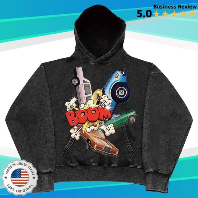 Official Noissey Merch Noissey Low Rider BOOM Graphic Pullover Hoodie
