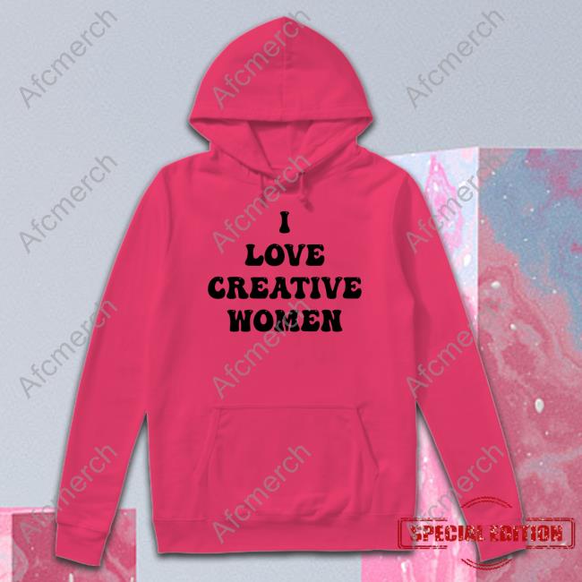 Official I Love Creative Women Shirts