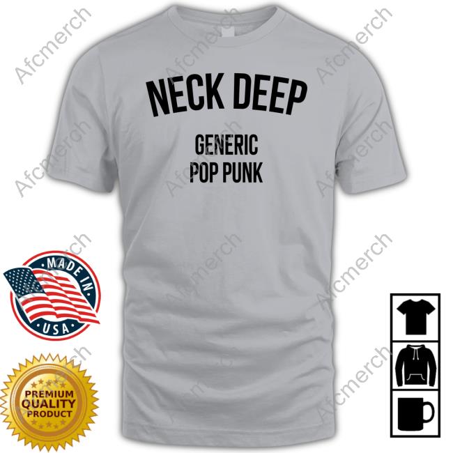 Neckdeepuk Merch Neck Deep Generic Pop Punk Sweatshirt