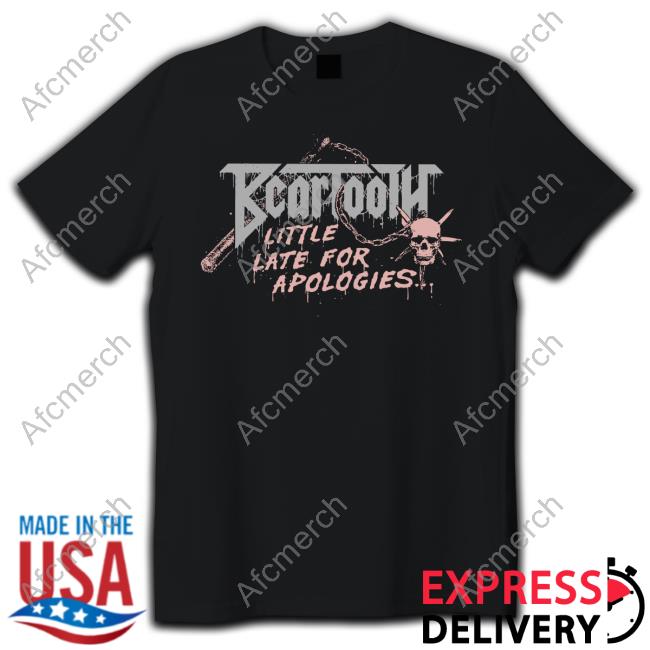 Beartooth Merch Apologies Tee