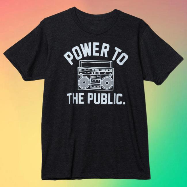 Power To The Public New Tee