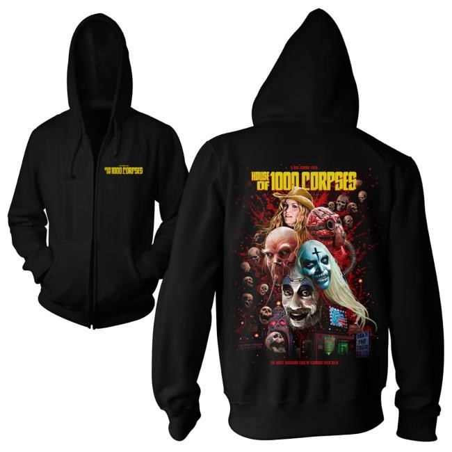Official Cavity Colors Merch Store Shop House Of 1000 Corpses - Zip-Up Hoodies CavityColors