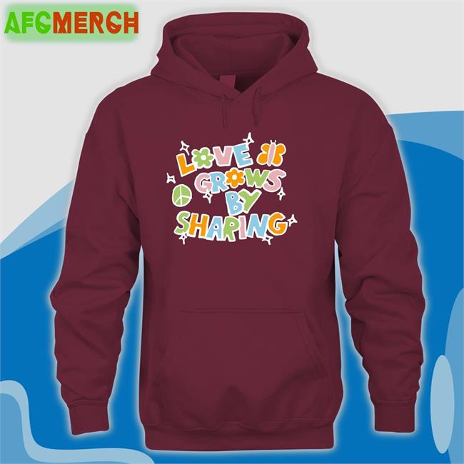 Spencer Barbosa Merch Love Grows By Sharing Tee Shirt