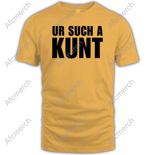 Official Aanu World Merch Ur Such A Kunt Tee