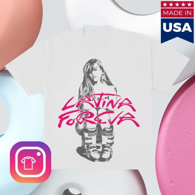 Karol G Official Merch Store Karol G LATINA FOREVA Ski T Shirt
