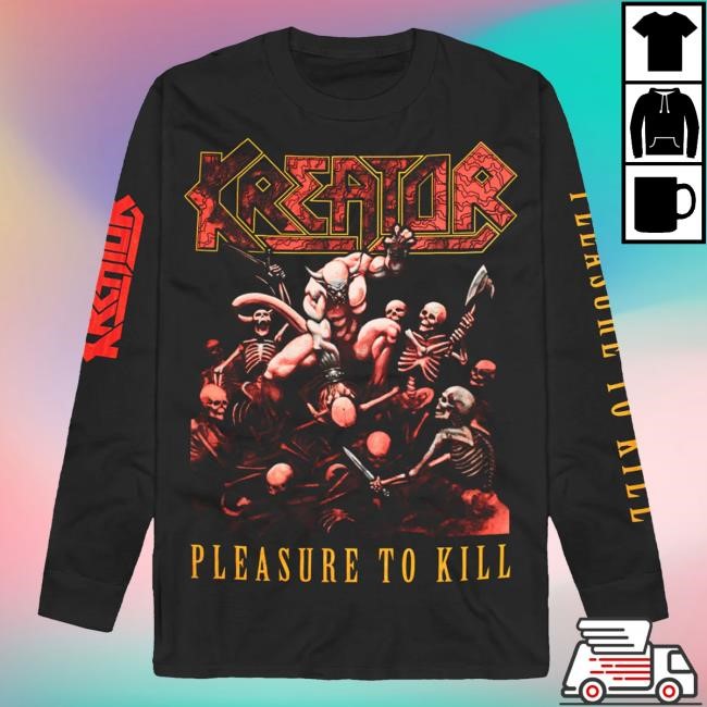 Official Nuclear Blast Merch Shop Kreator - Pleasure To Kill - LS Tee NuclearBlast