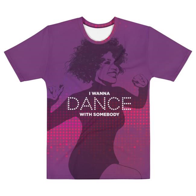 Official Whitney Houston Clothing Whitney Houston I Wanna Dance With Somebody Shirt 2024