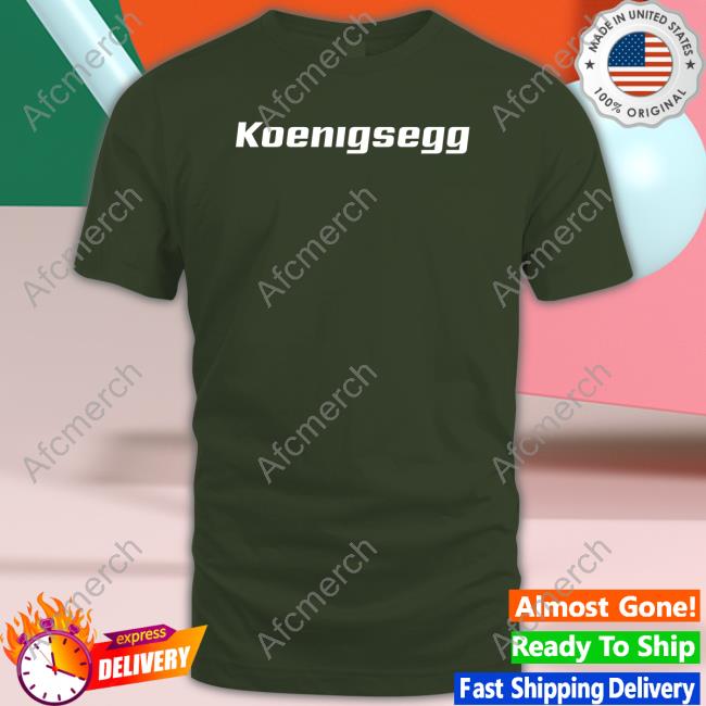 Official Koenigsegg Merch Koenigsegg Tee Shirt