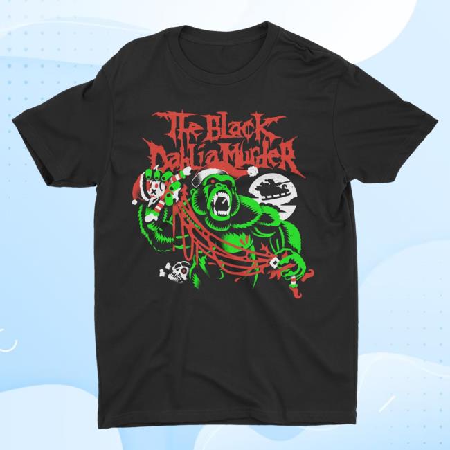 Official Night Shift Merch Indie Merch Store The Black Dahlia Murder - Yule' Em All Black Attractive Shirt NightShiftMerch IndieMerchStore
