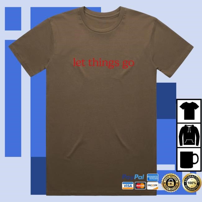 Official Caamp Let Things Go Embroidered New Shirt