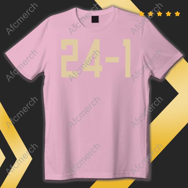 Bucks 24-1 T Shirt Bucks Lead