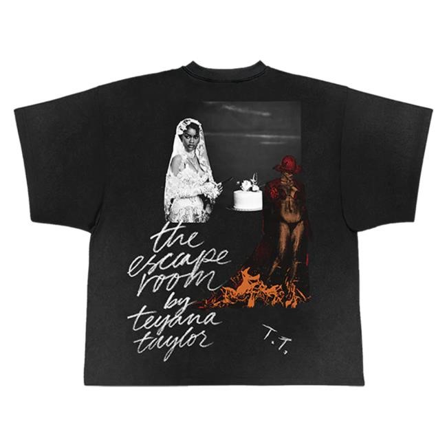 Official Teyana Taylor Merch Store A Beautiful Mess Shirt Black TeyanaTaylor