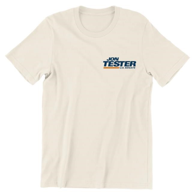 Official Jon Tester Store Big Sky Country Big Guy Country Tee
