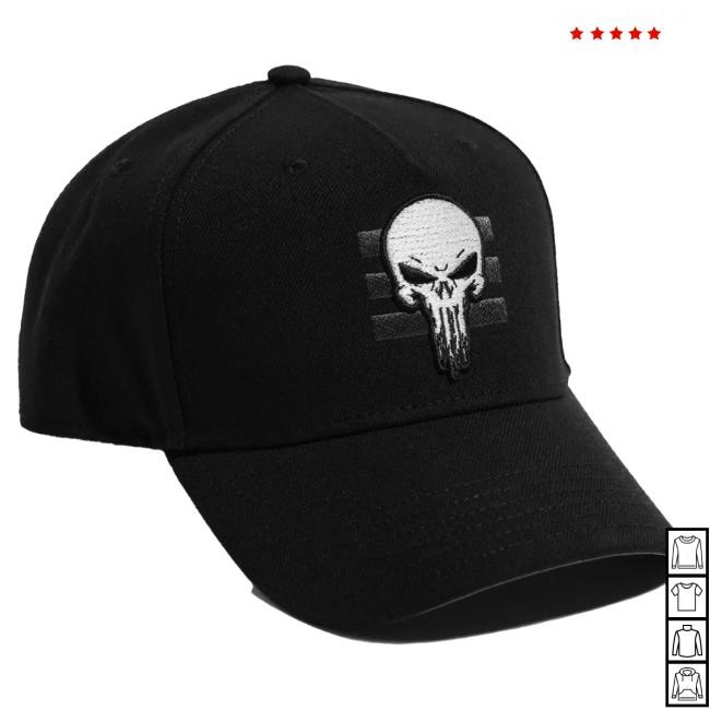 Official Heroes And Villains Marvel The Punisher Embroidered Snapback Hat