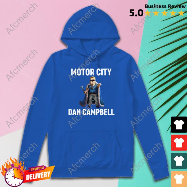 Evan Fox Motor City Dan Campbell Tee Shirt Pat Mcafee Show Merch