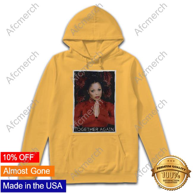 Official Janet Jackson Tour Merch Together Again 2023 T Shirt