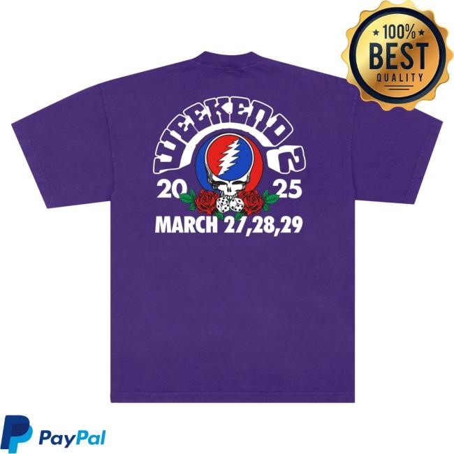 Dead And Company Store Merch Weekend 1 2025 Event Tee
