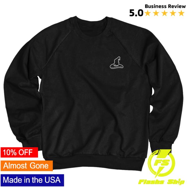 Official Kings Road Merch Store And That's Why We Drink Witch’S Hat Logo Sweater (Black) Atwwd Kings Road Shop