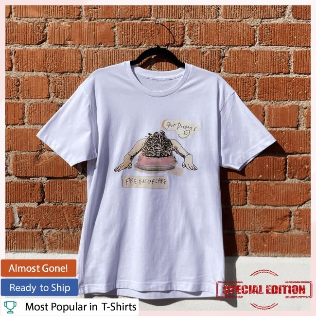 Official Hello Merch Spin Doctors Face Full Of Cake Hot Shirt Hellomerch