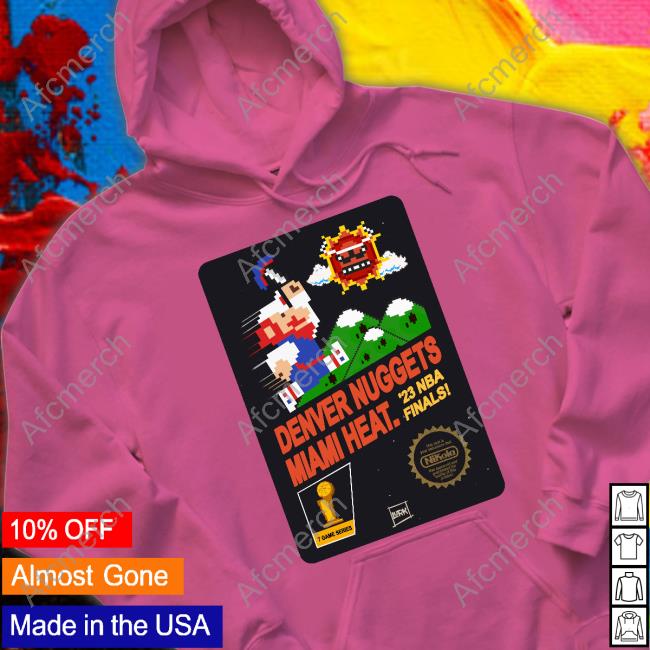 Official Lurk Designs Merch Denver Nuggets Miami Heat 2023 Finals Shirt