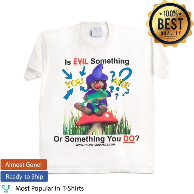 Official Online Ceramics Evil Witch White Hot Shirt