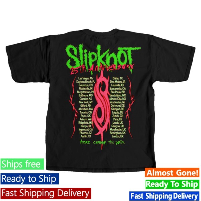 Here Comes The Pain PhotoTee Slipknot