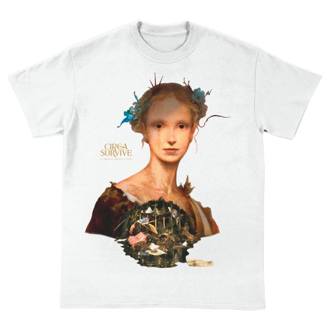 Official Circa Survive Never Meant to Be Tees White Circasurvive