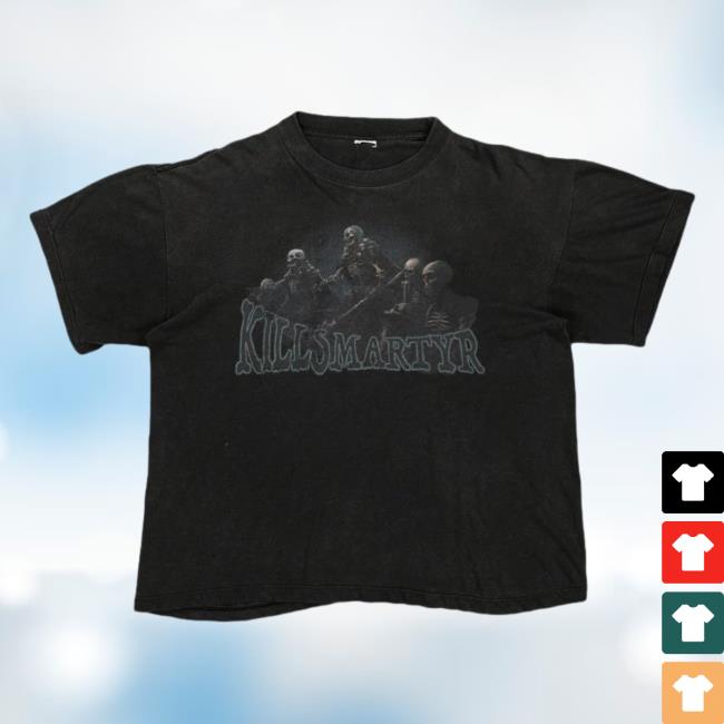 Killsmartyr Skeleton Army T Shirt