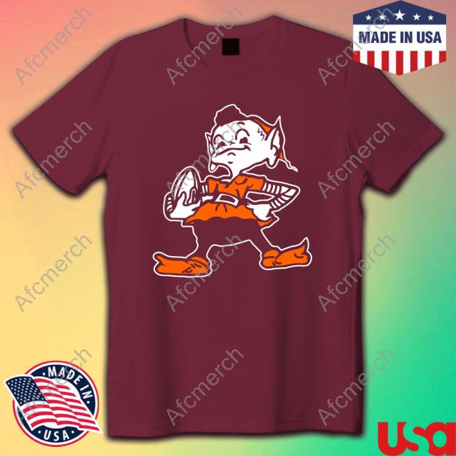 Official Brownie The Elf Historic Victory Logo Pullover Tee Shirt