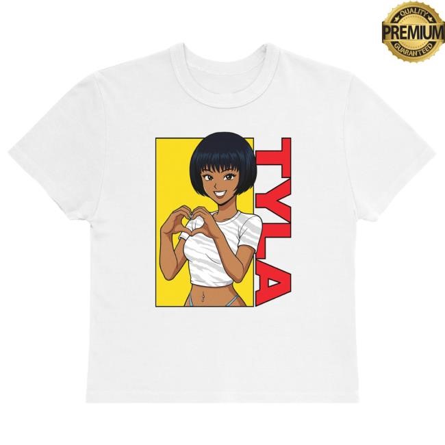 Official Tyla Merch Store TYLA Baby Shirts in White