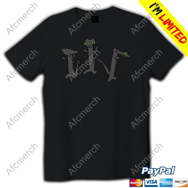 Shark Robot Dancing Dragon Meme T-Shirt