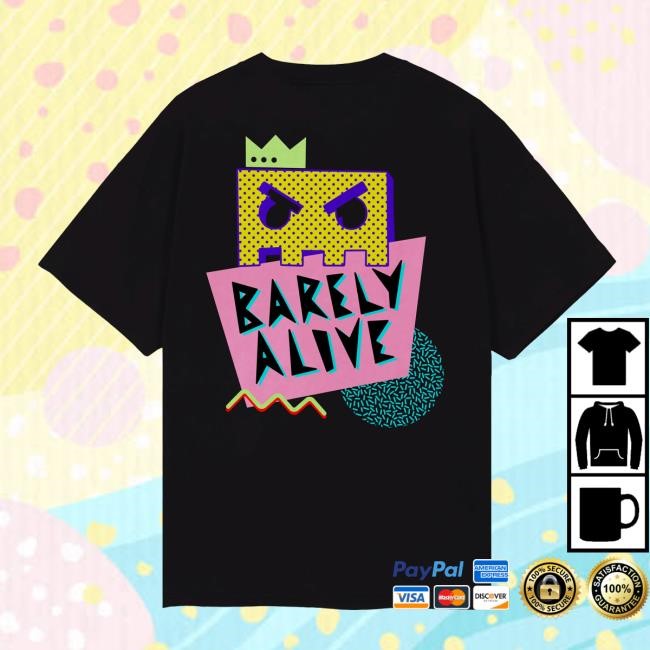 Barely Alive - Black Memphis Shirt Barely Alive Merch