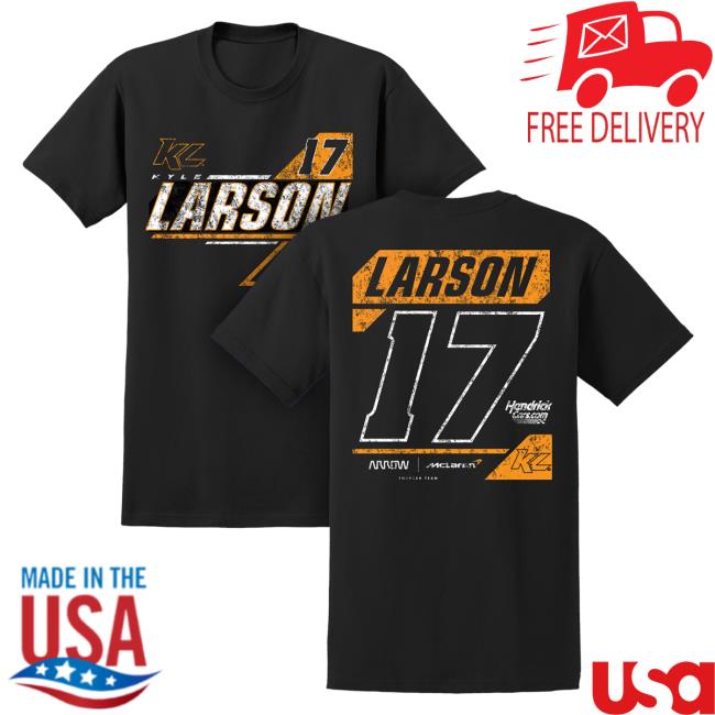 Kyle Larson Official Online Store Merch Kl17 Extreme Lifestyle Design- Adult Black Shirt New