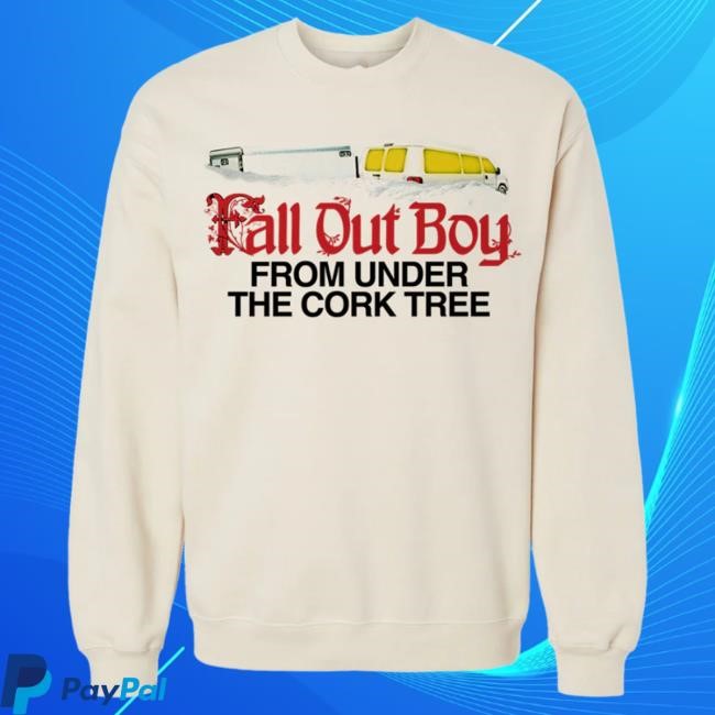 Official Fall Out Boy Merch Store Van Crew Neck Sweatshirt FallOutBoy