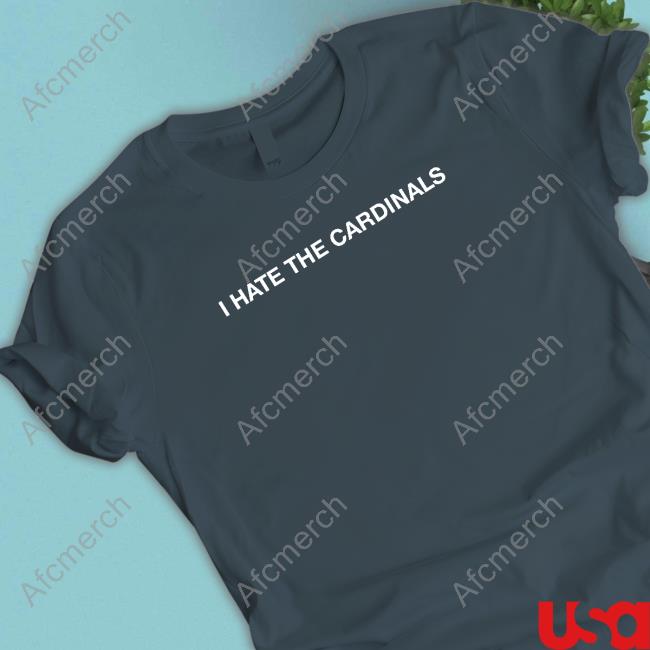 Official Obvious Shirts I Hate The Cardinals T-Shirt