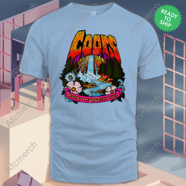 Teddy Ferrari Coors Beer Rocky Mountain High T Shirts Coors Rocky Mountain High Shirts