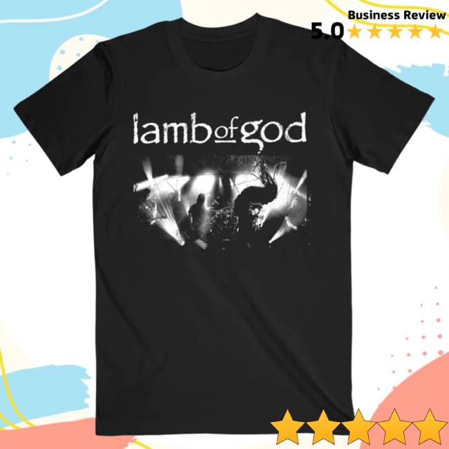 Official Lamb Of God Merch Store Live Photo Attractive Shirt
