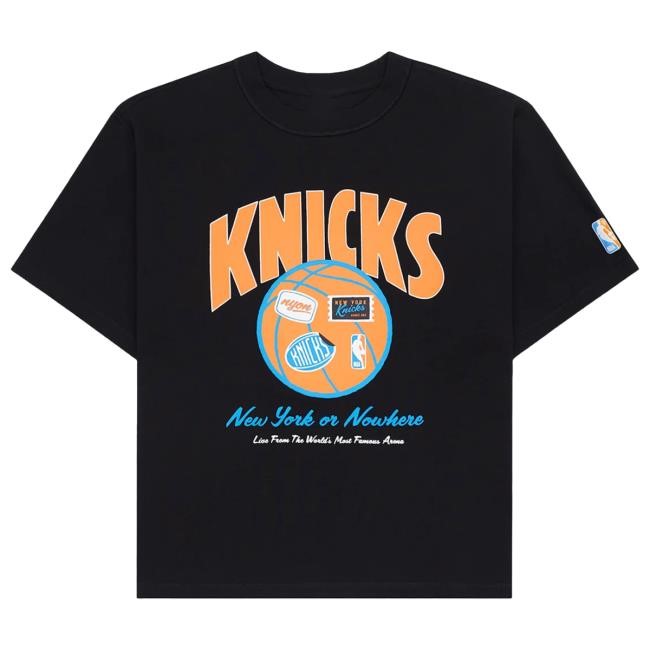 Official Msg Merch Store Shop New York Knicks NYON x Knicks Gamechanger Relaxed Fit Shirts
