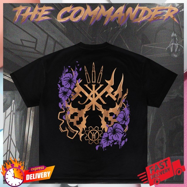 Cloudeelle The Commander T Shirt Cloudeelle The Commander Shirt