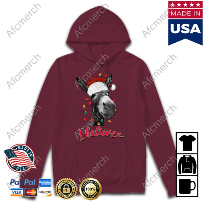 Official Arms Family Homestead Christmas I Believe Sweatshirt