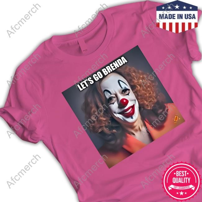 Official Kamala Harris Clown Let's Go Brenda Tshirt