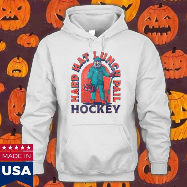 Official Barstool Sports Merch Hard Hat Lunch Pail Hockey Shirt Hard Hat Lunch Pail Hockey Shirts