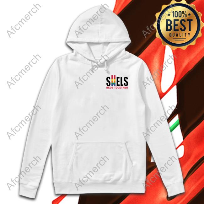 Official Shelbournefc Ie Shiop Shels 2023 Pride Reds Together Pride Hoodie