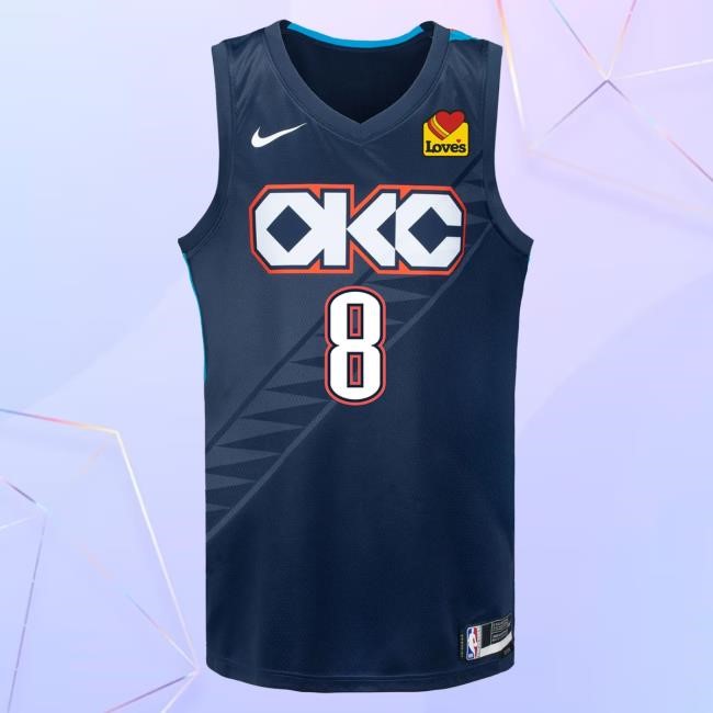 Oklahoma City Thunder 2025-26 NBA Basketball City Edition J-Dub Youth