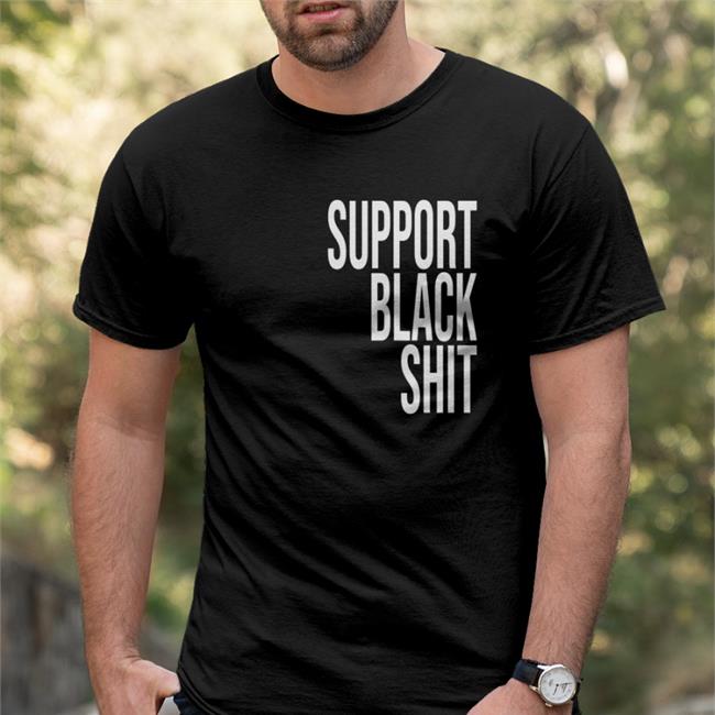 White Girl Learning Uncle Bobbie's Shop Support Black Shit Shirt