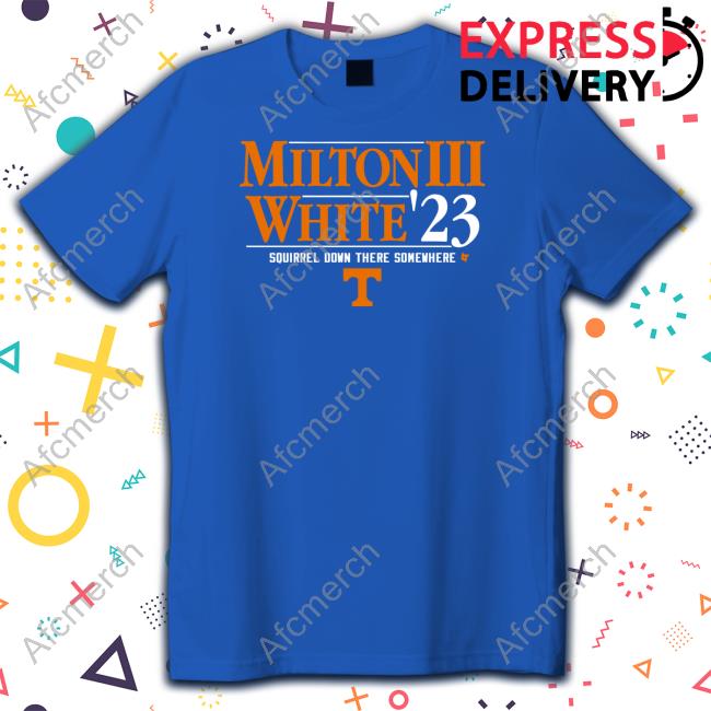 Milton Iii White '23 Tee Milton Iii White '23 Hoodie