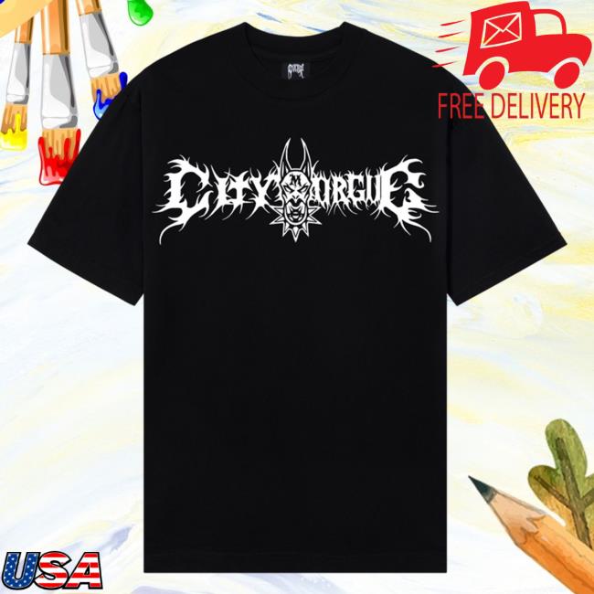 Revenge Merch Revenge City Morgue Metal Long Sleeve Tee