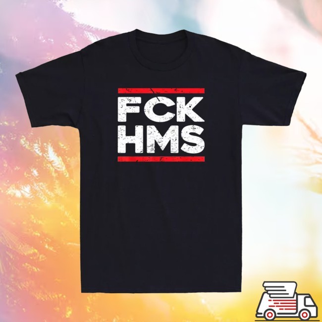 Official Fck Hms Jewish Non-Distressed Funny Quote Saying Joke Gift Vintage Tee