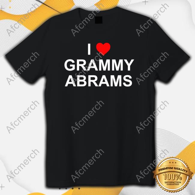 Official Feeldifficult I Love Grammy Abrams T Shirts